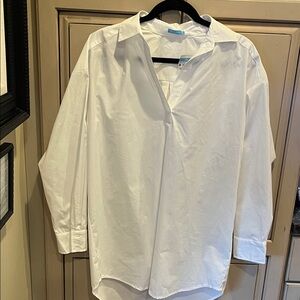 J McLaughin White Shirt